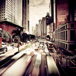 Hong Kong Rush Hour by xMEGALOPOLISx