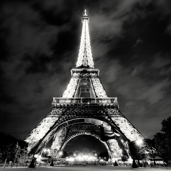 Paris - Eiffel Tower at Night