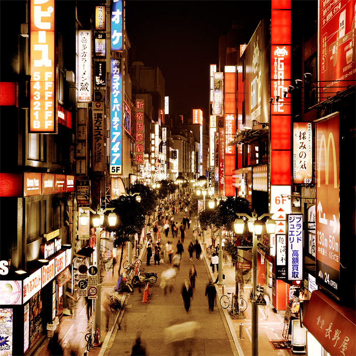 TOKYO - Shinjuku Japan by xMEGALOPOLISx