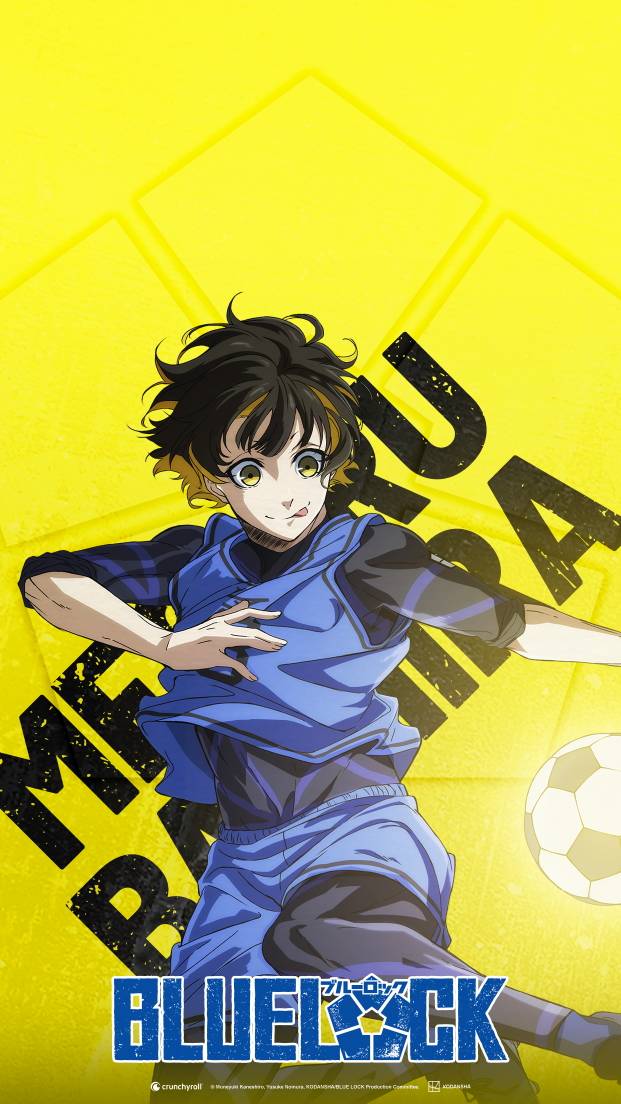 Meguru bachira, bluelock, manga, football, HD phone wallpaper