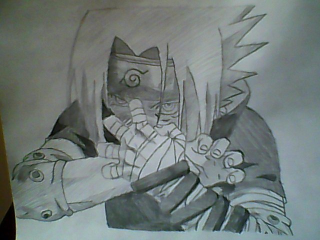 Sasuke - Naruto Pencil shading by swordkorn on DeviantArt Sasuke - Naruto Pencil shading by swordkorn on DeviantArt