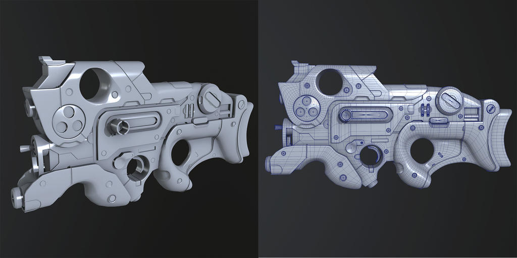 Laser Rifle Deviantart WIP - Laser Assault Rifle by shadowbreakre on DeviantArt