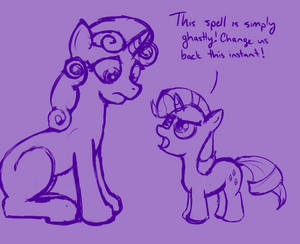 Rarity And Sweetie Belle