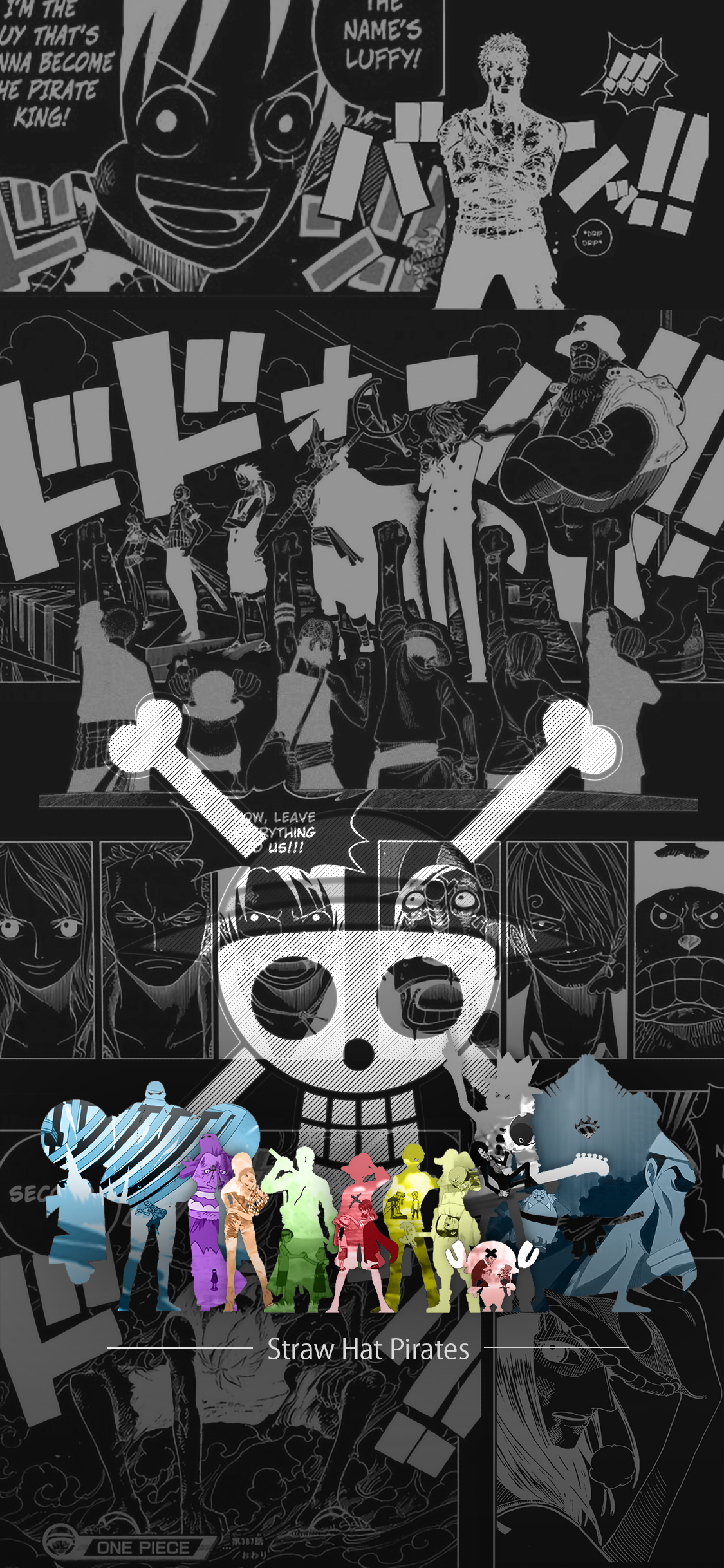 One Piece Iphone Wallpaper Eng Ver By Afifrafiqin On Deviantart
