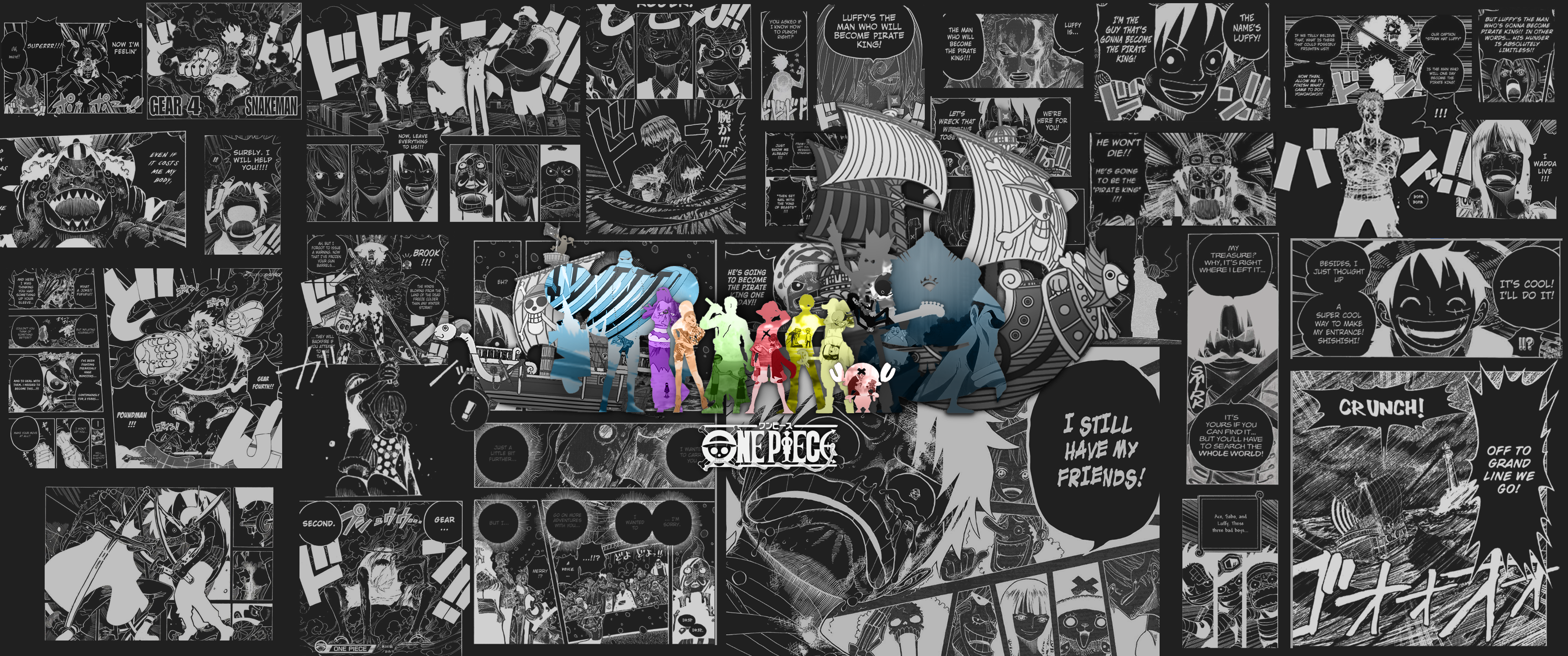 One Piece 4K Wallpaper Ultrawide by afifrafiqin on DeviantArt