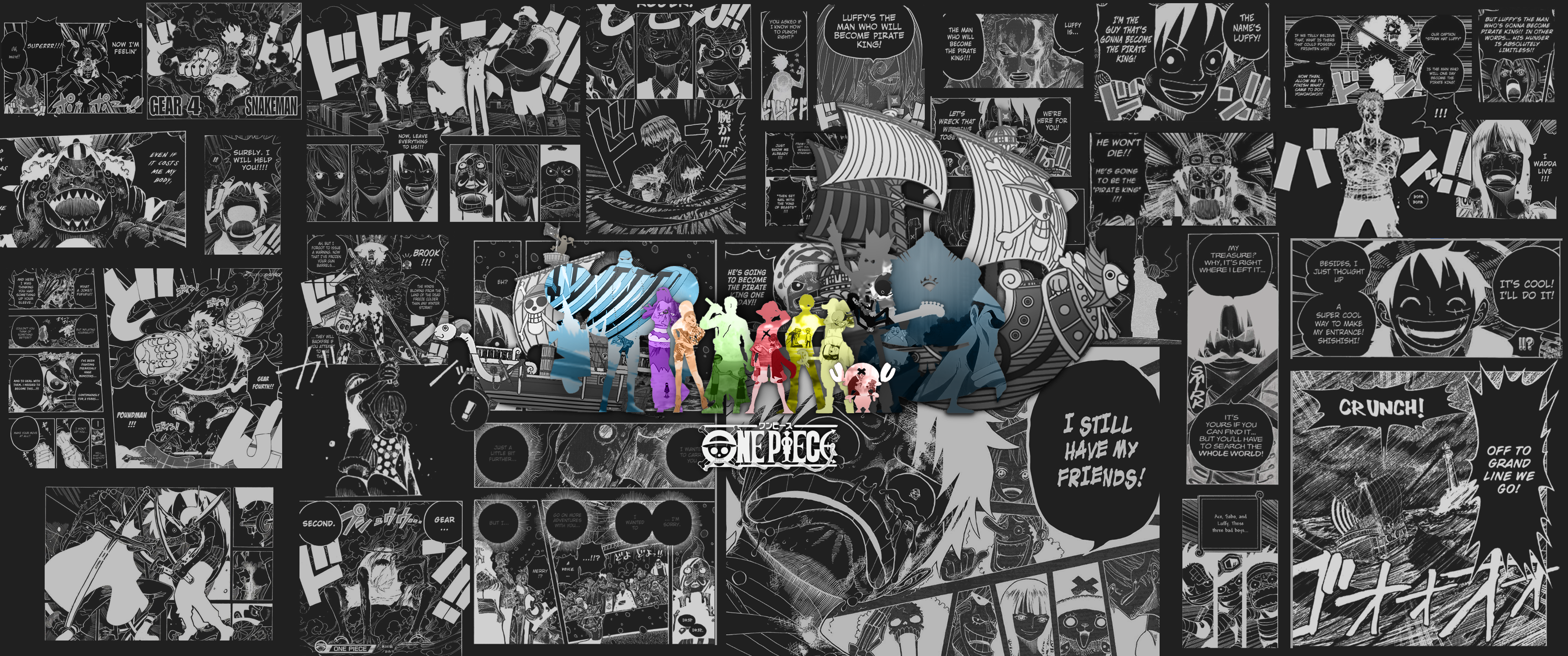 One piece Crew 4k wallpaper by CYBERxYT on DeviantArt