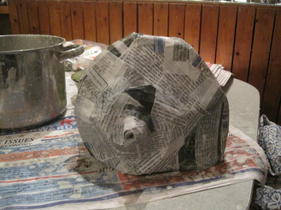 Paper mache snail shell. by blueberrychicken on DeviantArt