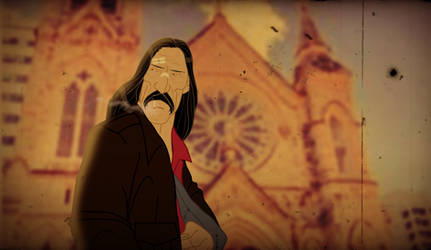 The Grindhouse's Trailer 1, Machete!