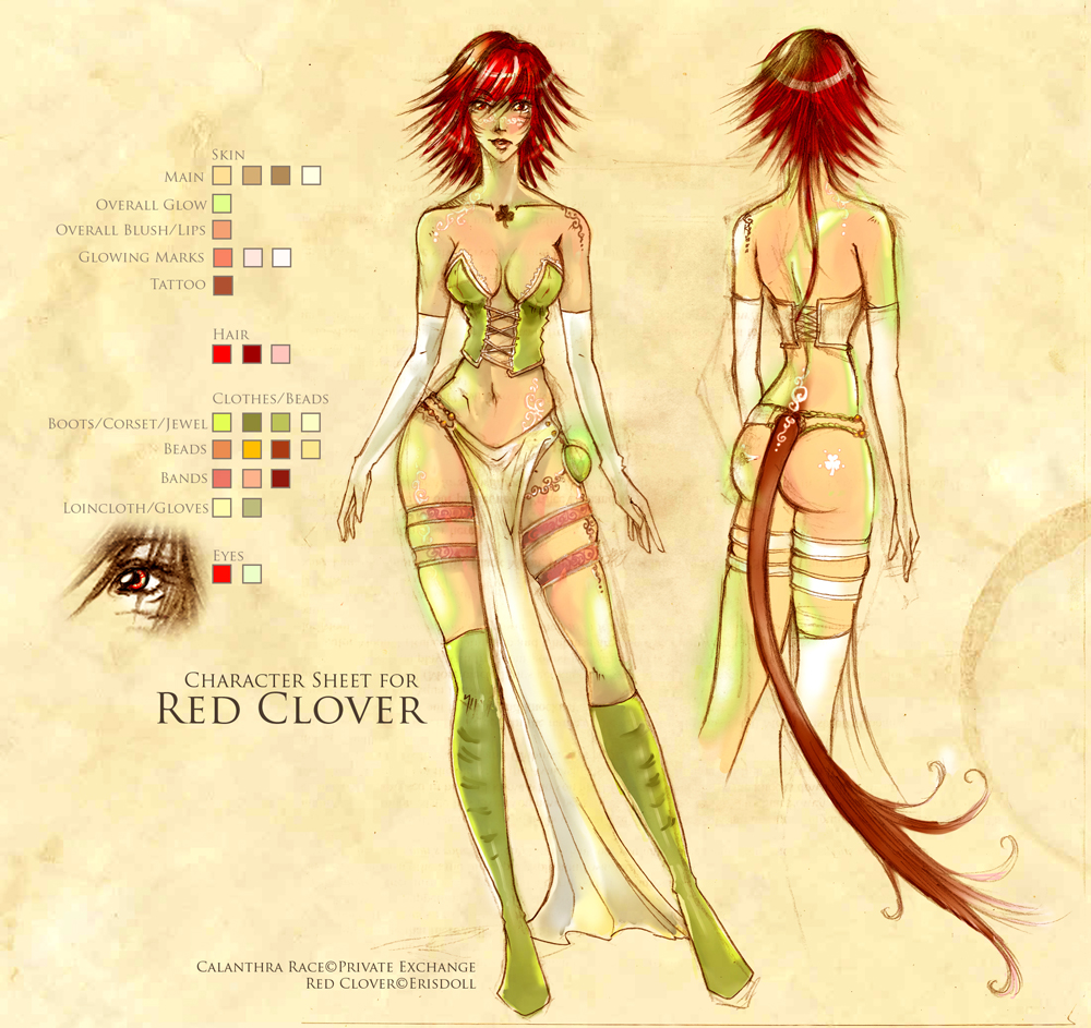 Character Sheet: Red Clover