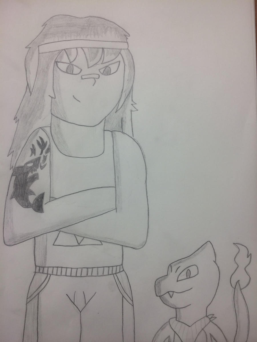 Malie and Charmeleon