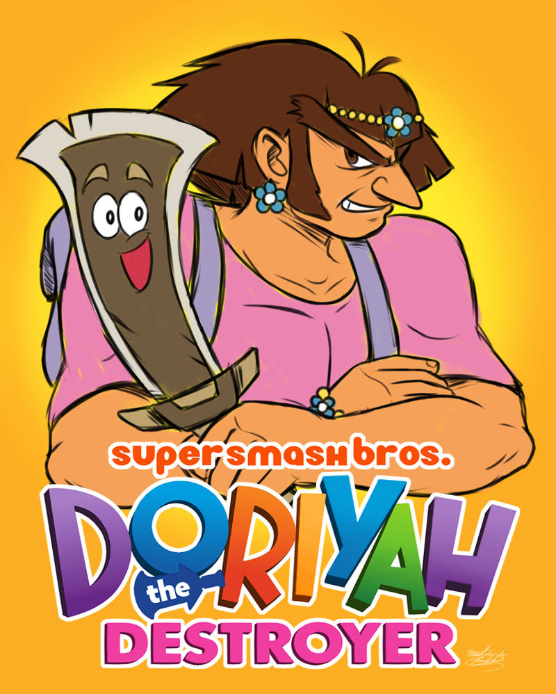 Rock X Dora 👩🏼‍🦰 Dora The Destroyer :) 😂 hope u like it, Drop