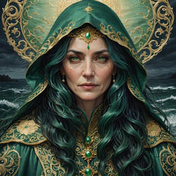 The Sea Priestess (full portrait)