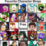 Favorite Character Bingo