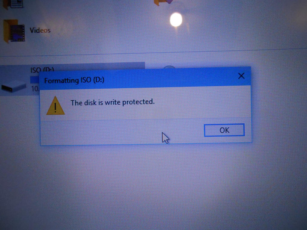 write protect error! by kingdragon01 on DeviantArt