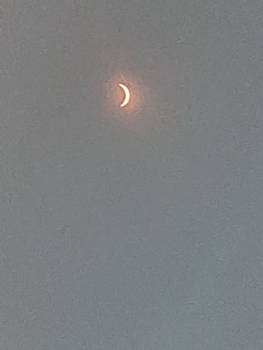 Misty eclipse