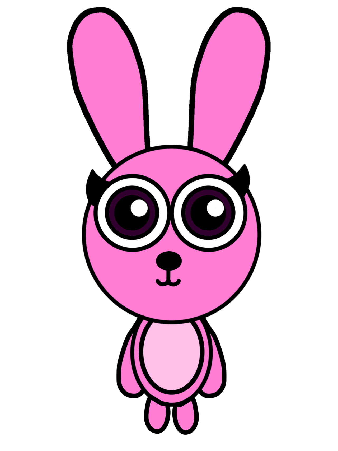 Rosa the Pink Rabbit by NumberMakerCatMeow02 on DeviantArt