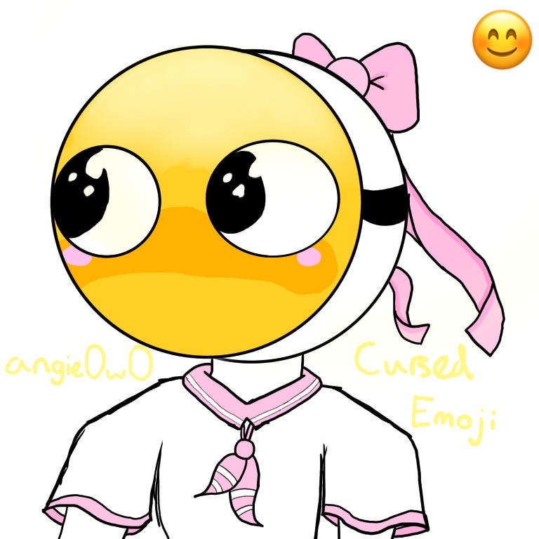 Shy happy cursed emoji by gamearabic24 on DeviantArt