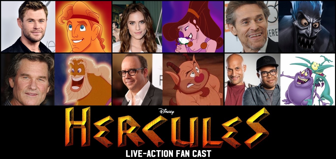 Disney's Hercules live-action fan cast by TristanHartup on DeviantArt Disney's Hercules live-action fan cast by TristanHartup on DeviantArt