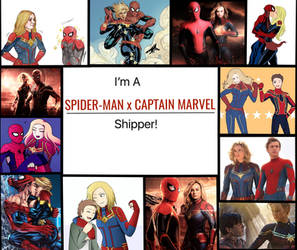 I'm a Spider-Man x Captain Marvel shipper