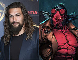 Jason Momoa as Hellboy