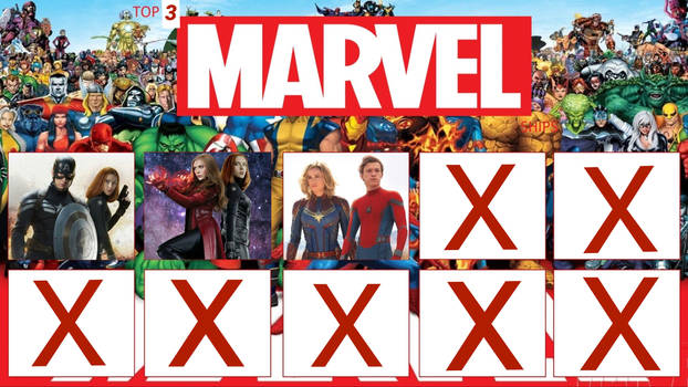 My Top 3 Marvel Ships