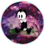 Lil Bendy with the beautiful galaxy