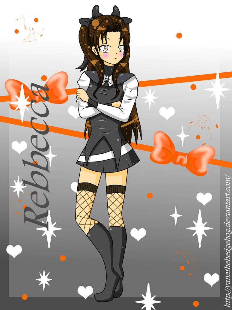 Rebbecca (Request) by YanatheHedgehog on DeviantArt