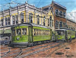 Jacksonville Trolleys by LPBrennan