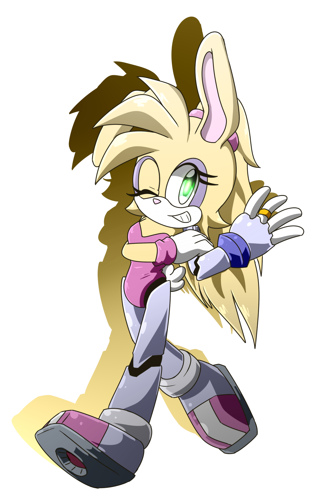 Bunnie Rabbot D'Coolette by ultimatewino on DeviantArt