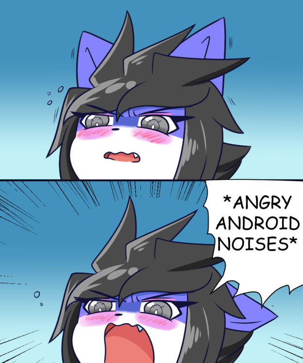 Angry Android Noises by ultimatewino on DeviantArt