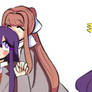 Yuri x Monika / Yuri x Natsuki