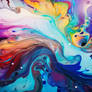 Abstract Fluid Painting Colours