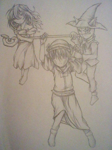 .Hack Sign Aura, Tsukasa, Macha by SighZeroh on DeviantArt