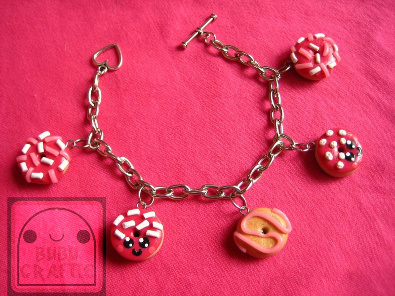 SweetPink Donut Bracelet