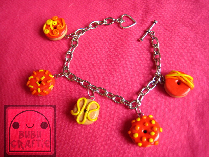 FieryRed Donut Bracelet