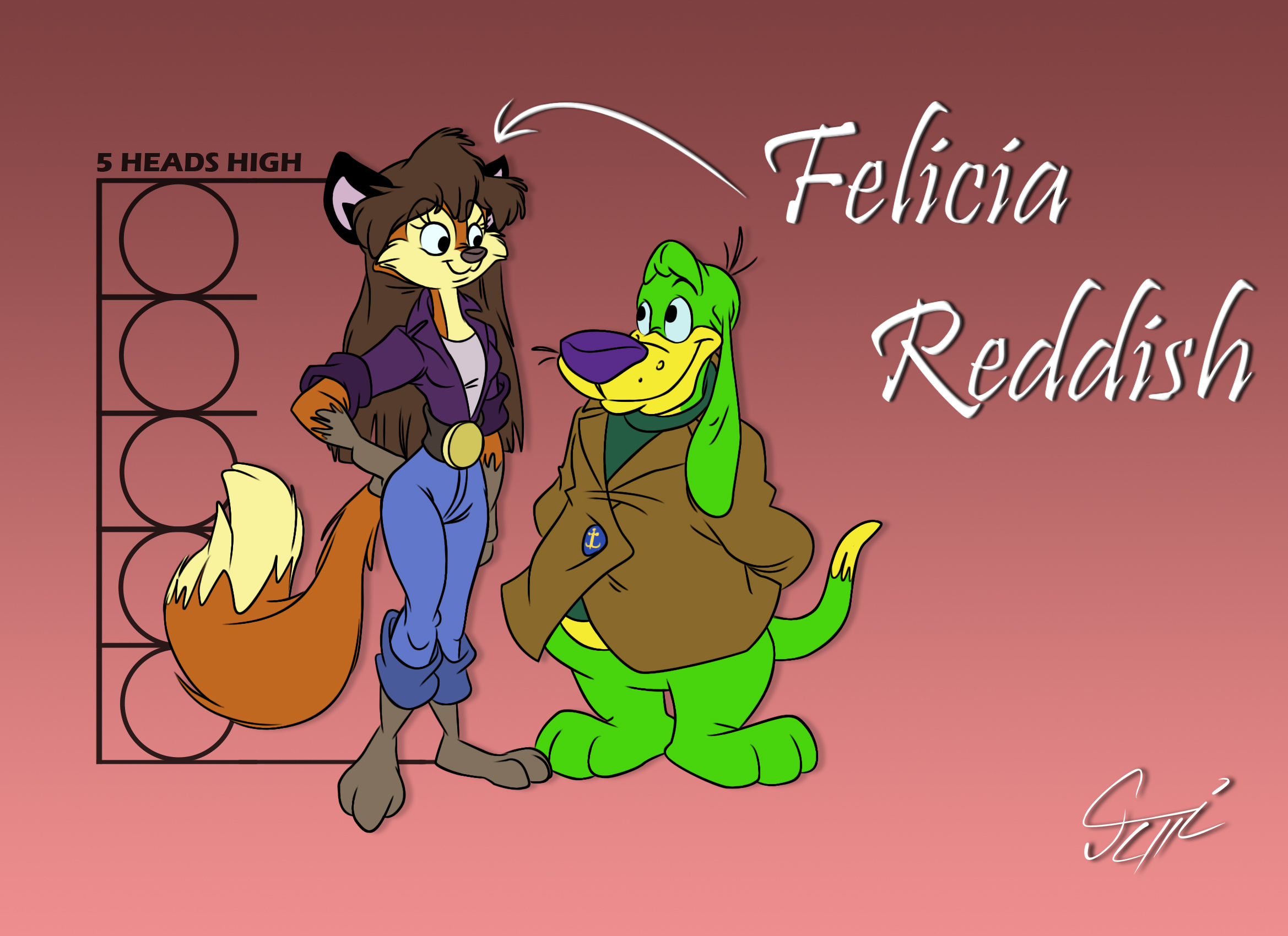 NEW CHARACTER(Zolie and Friends) - Felicia Reddish