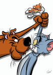 Scooby Doo meet Tom and Jerry