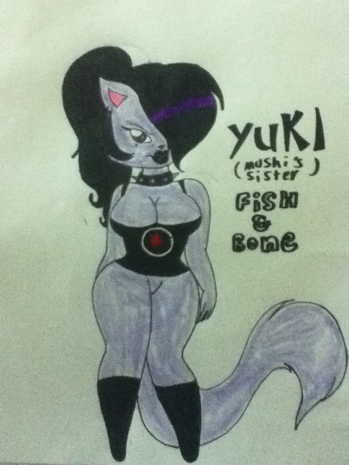 yuki (mushi's big sister)(from fish and bone)