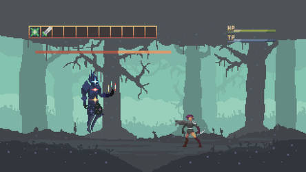 Rpg game mockup