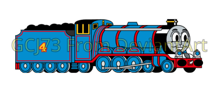 Gordon the Big Express Engine by GCJ73 on DeviantArt