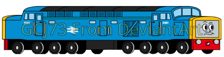 Splodge D261 D261 (BR Blue) by GCJ73 on DeviantArt