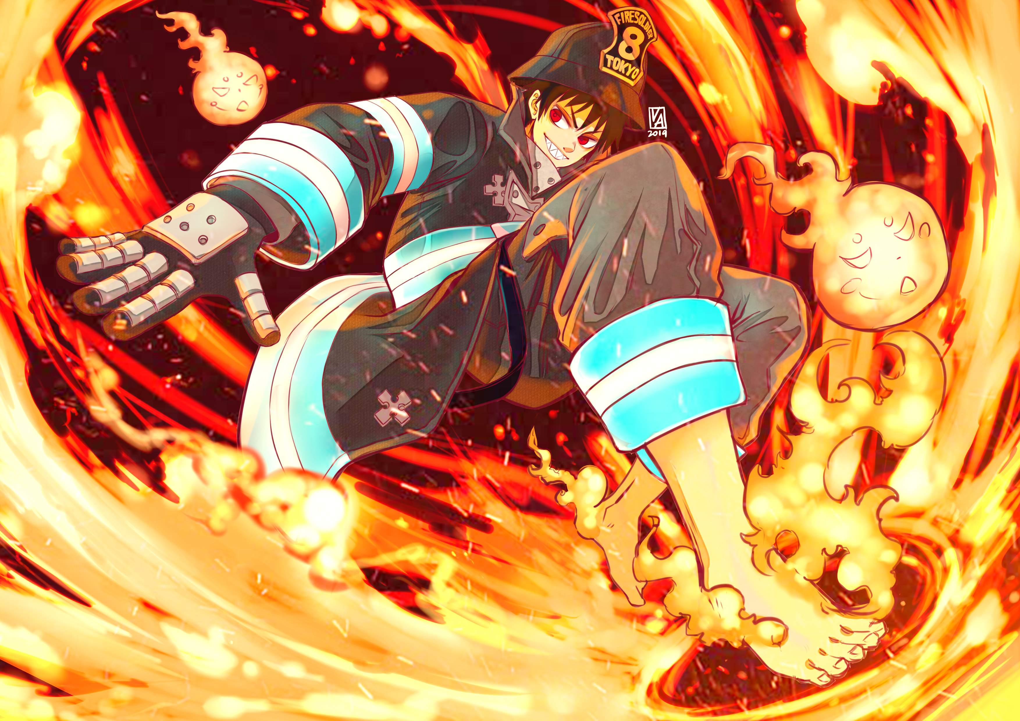 Fire Force Wallpaper by coolkat122 on DeviantArt