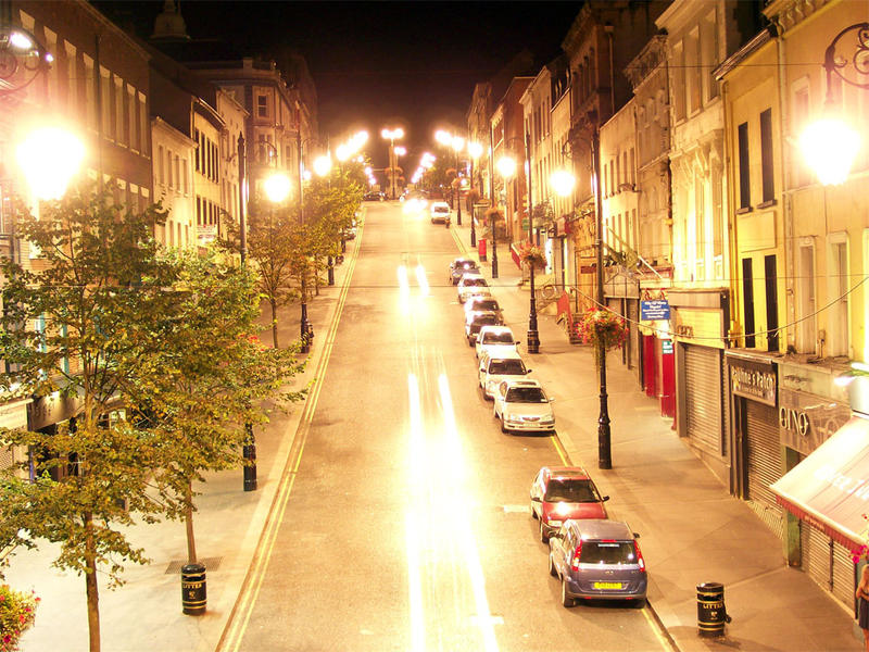 Derry at Night