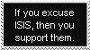 Anti-ISIS stamp by HopeSwings777