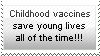 CHILDHOOD VACCINES stamp by HopeSwings777