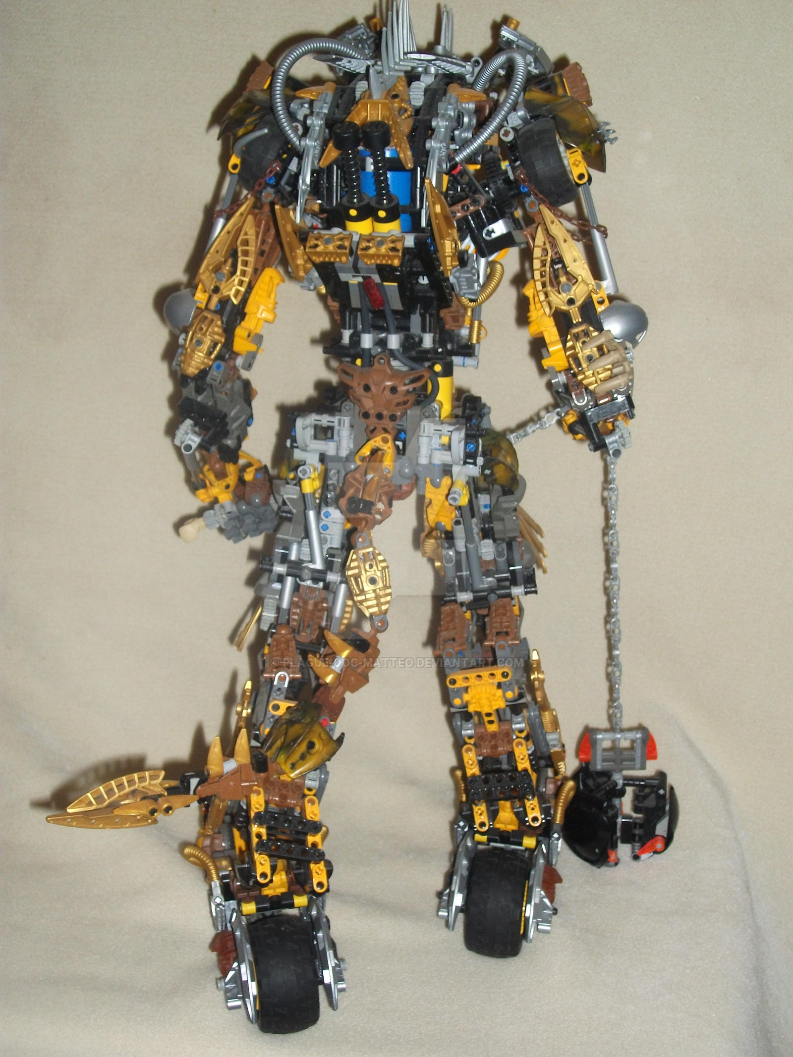 Mototaur Deviantart Bionicle MOC: Mototaur 2.2 by Plague-Doc-Matteo on DeviantArt