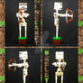 Bionicle MOC: Minecraft Skeleton