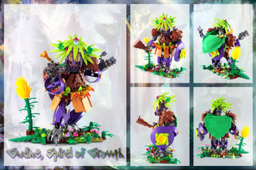 Bionicle MOC: Gudina, The Spiral of Growth.