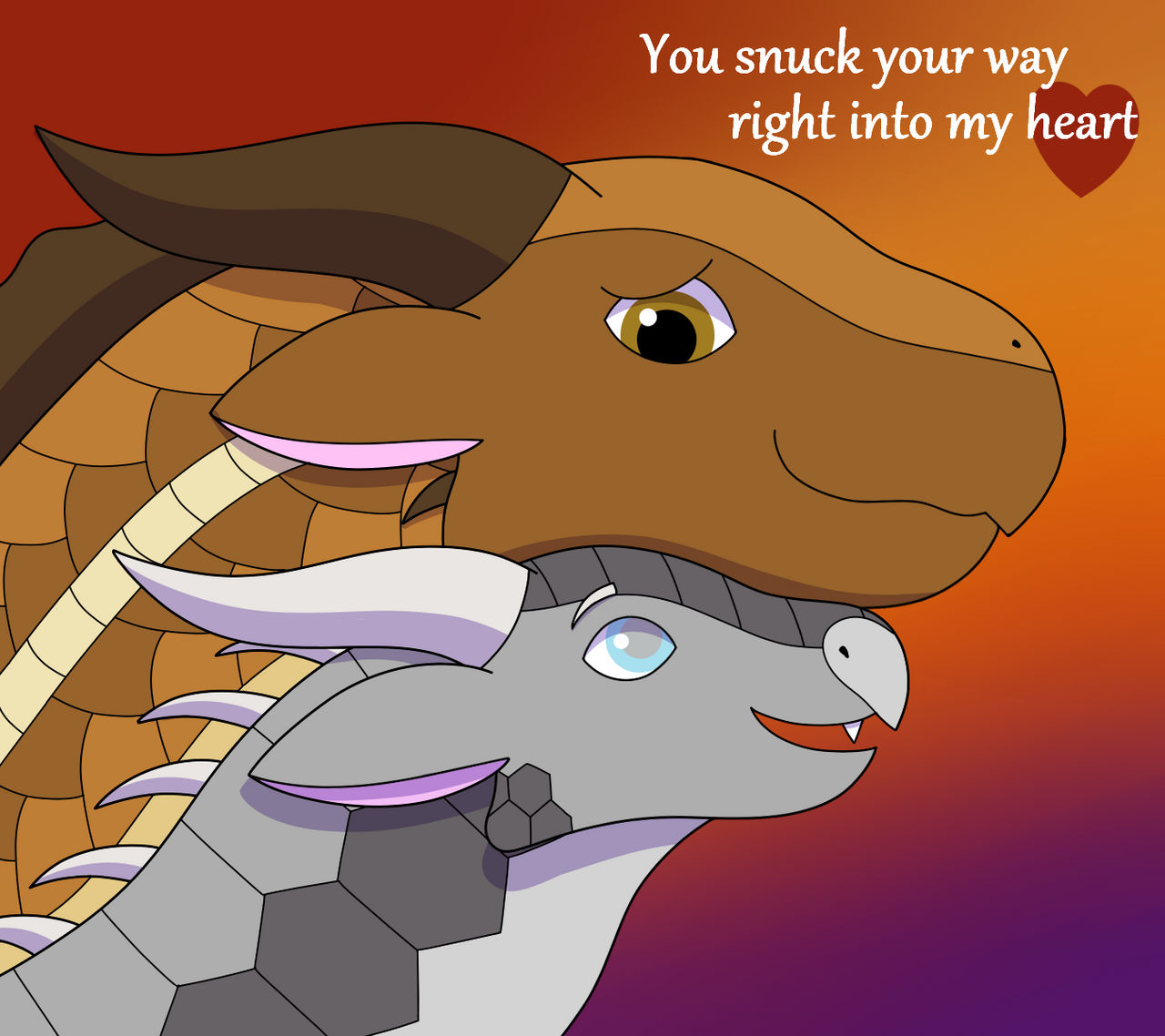 Snuck Snuck Your Way Right Into My Heart by TheFantasyManatee on DeviantArt