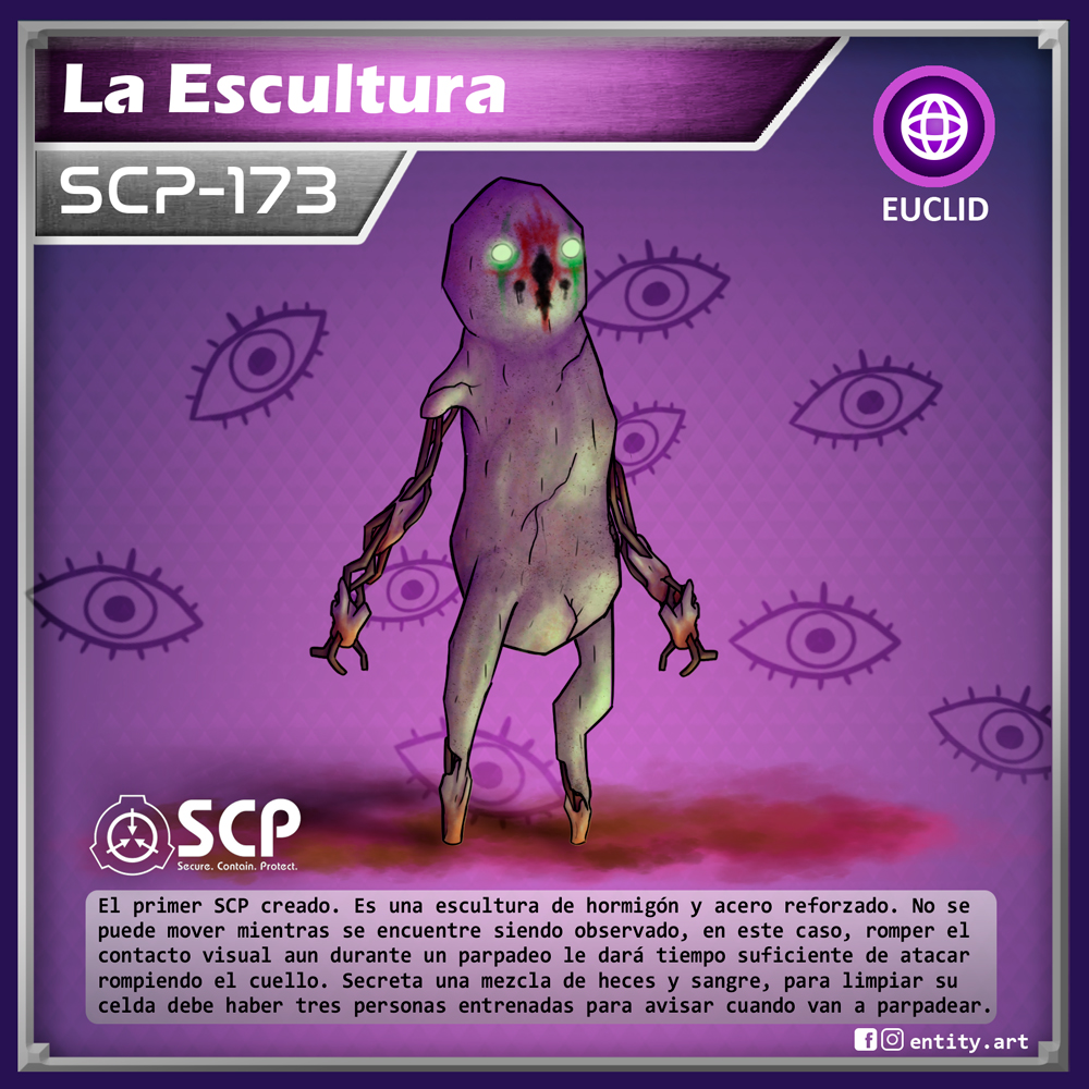 SCP-173 Original Pose by ItsTheVioletQueen on DeviantArt